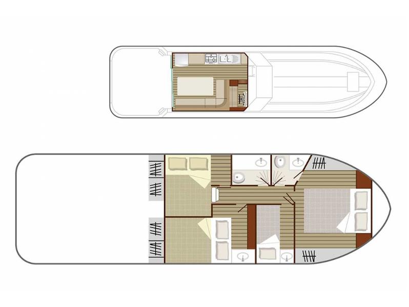 Book yachts online - motorboat - Sedan 1160 - HARLINGEN DE - rent