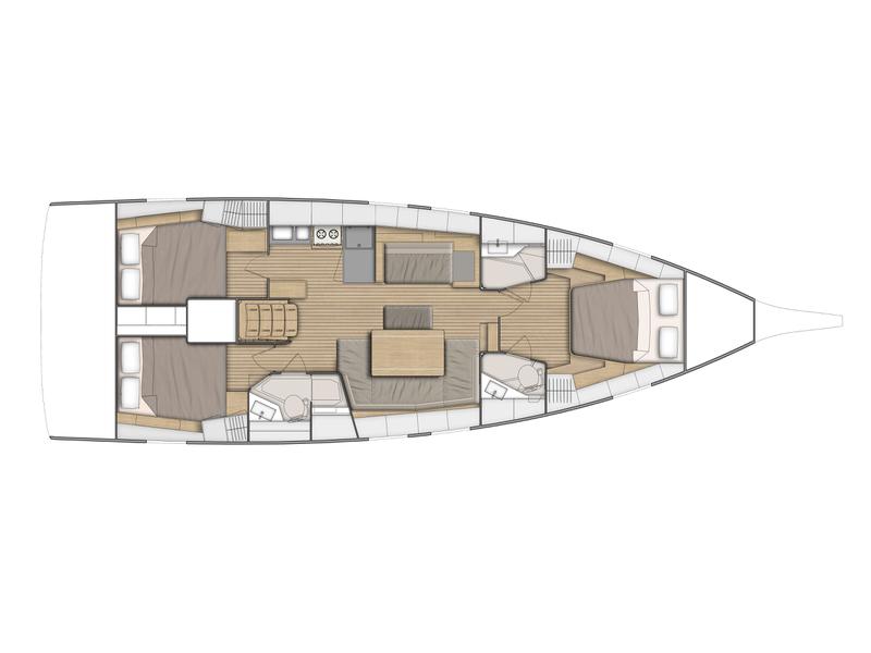 Book yachts online - sailboat - Oceanis 46.1 - Stream - First Line Performance  - rent