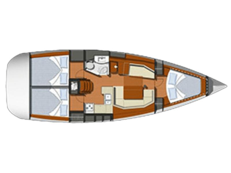 Book yachts online - sailboat - Sun Odyssey 39i - PANDIMILIA - rent
