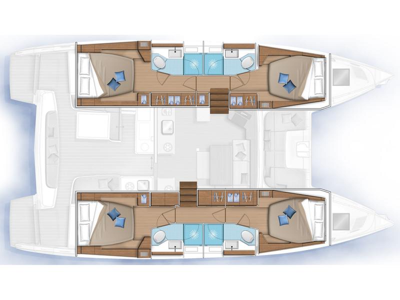 Book yachts online - catamaran - Lagoon 46 _2020 - SY_2060 - rent