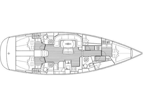 Book yachts online - sailboat - Bavaria 50 Cruiser - Seirios - rent