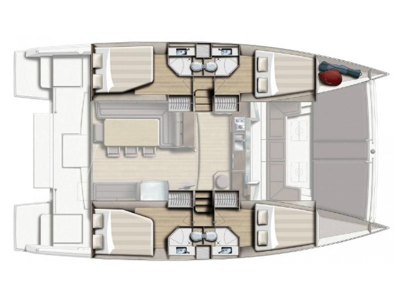 Book yachts online - catamaran - Bali 4.3 - Ali Bali 4.3 - rent
