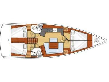 Book yachts online - sailboat - Oceanis 45 - Agiles - rent