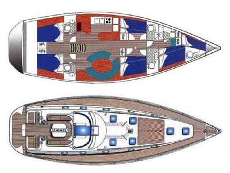 Book yachts online - sailboat - Ocean Star 56.1 - Sea Star - rent