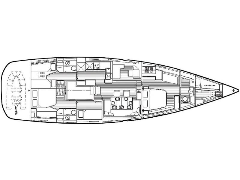Book yachts online - sailboat - Jeanneau 64 - DANA QUEEN - rent