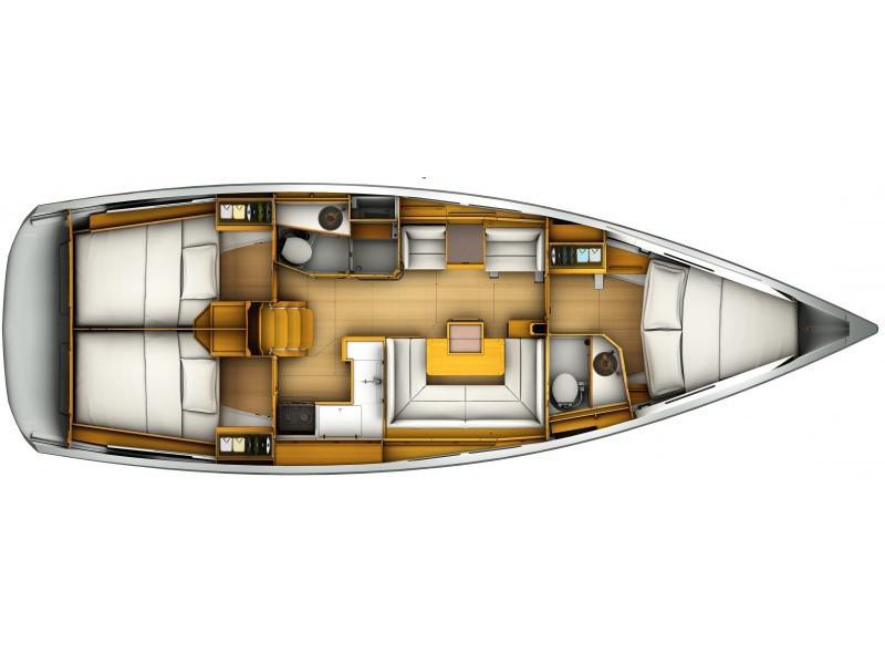Book yachts online - sailboat - Sun Odyssey 409 - Teo - rent
