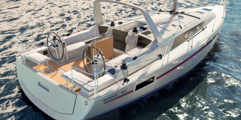 Book yachts online - sailboat - Moorings 42.1 - Moorings 42.1 (2017) - rent