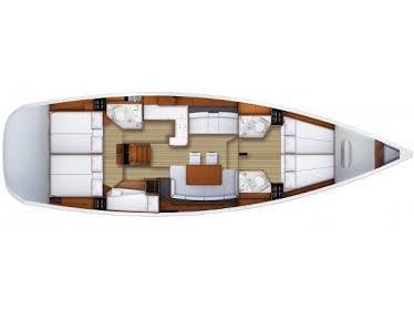 Book yachts online - sailboat - Jeanneau 53 - Oniro ΙΙ - rent