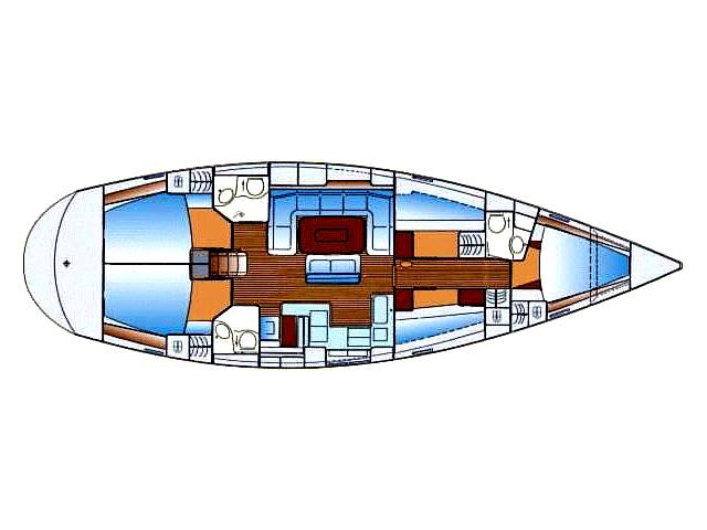 Book yachts online - sailboat - Bavaria 50 Cruiser - SMILE - rent