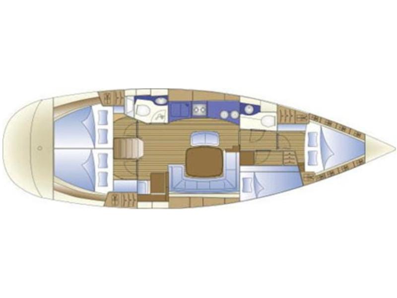 Book yachts online - sailboat - Bavaria 44 - TARISA  - rent