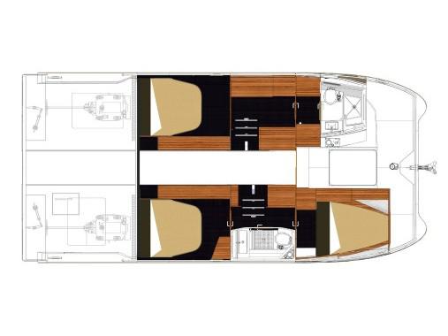Book yachts online - powercatamaran - MY 37 - Sweet Caroline - rent