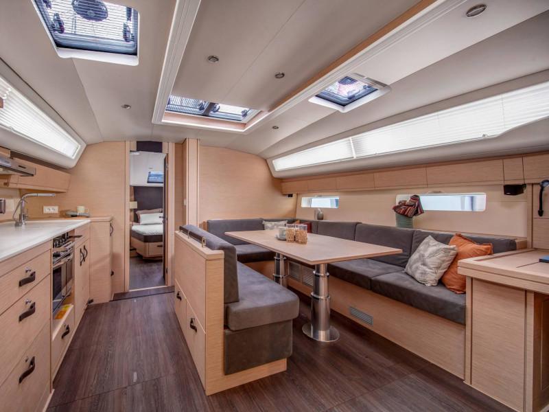 Book yachts online - sailboat - Jeanneau 54 - no name 1 - BLUE HULL, AC+GEN., UNDERWATER LIGHTS - rent