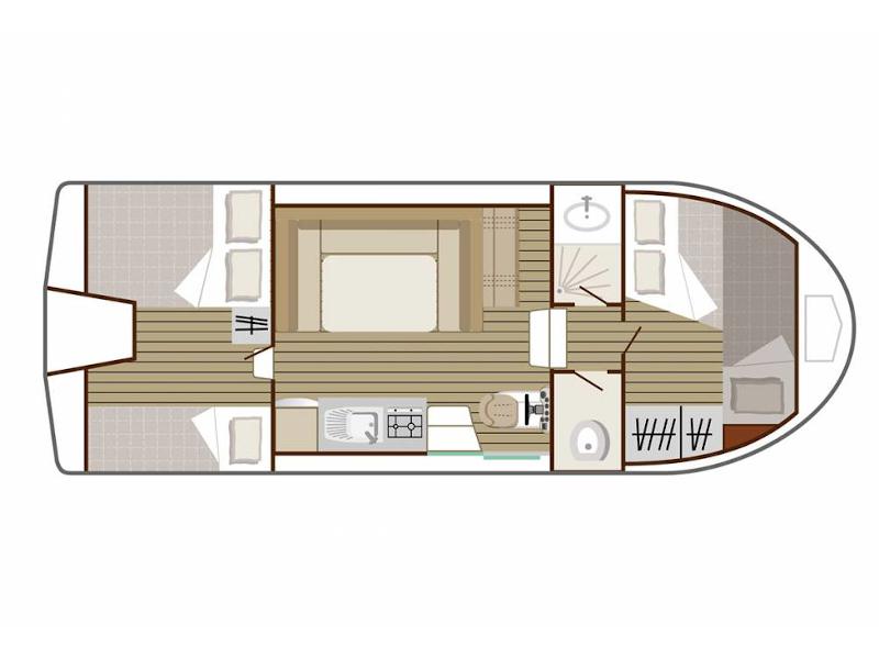 Book yachts online - motorboat - Riviera 920 - CHINON - rent