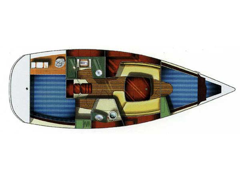 Book yachts online - sailboat - Sun Odyssey 32 - VK- SO32-2004 - rent
