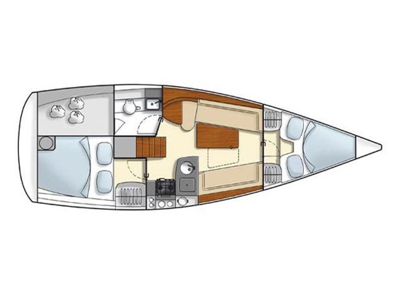 Book yachts online - sailboat - Hanse 325 - 325 athens - rent
