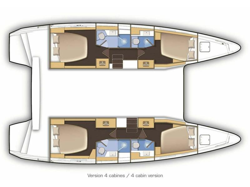 Book yachts online - catamaran - Lagoon 42 A/C &amp; GEN. - PETALIDA - rent