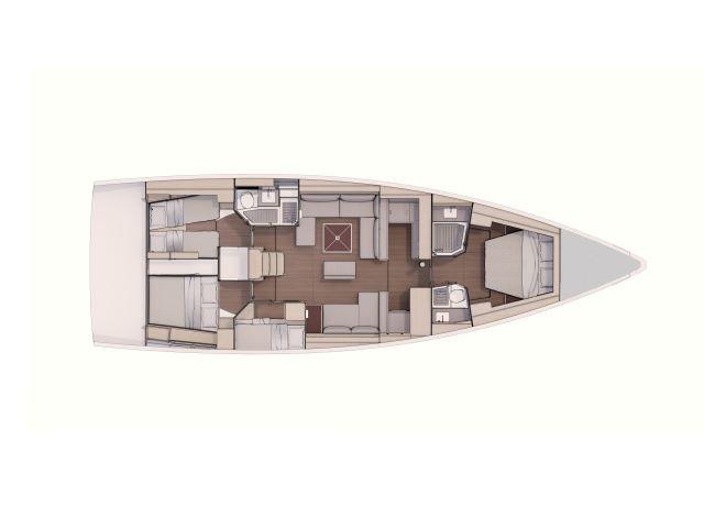 Book yachts online - sailboat - Dufour 530 - Tupelo Honey - rent