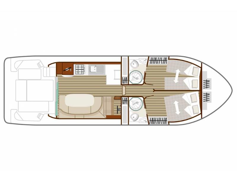 Book yachts online - motorboat - Quattro Fly C - Nom a Venir - rent