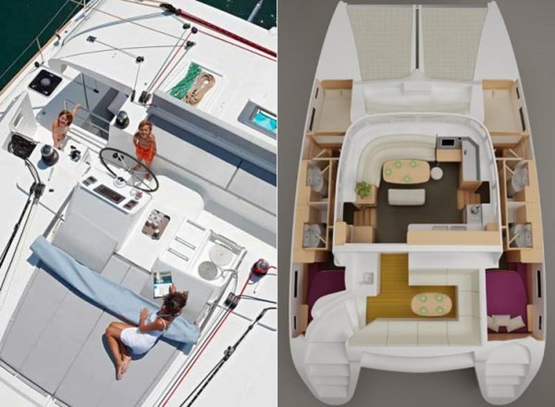Book yachts online - catamaran - Lagoon 450 - Natasha - rent