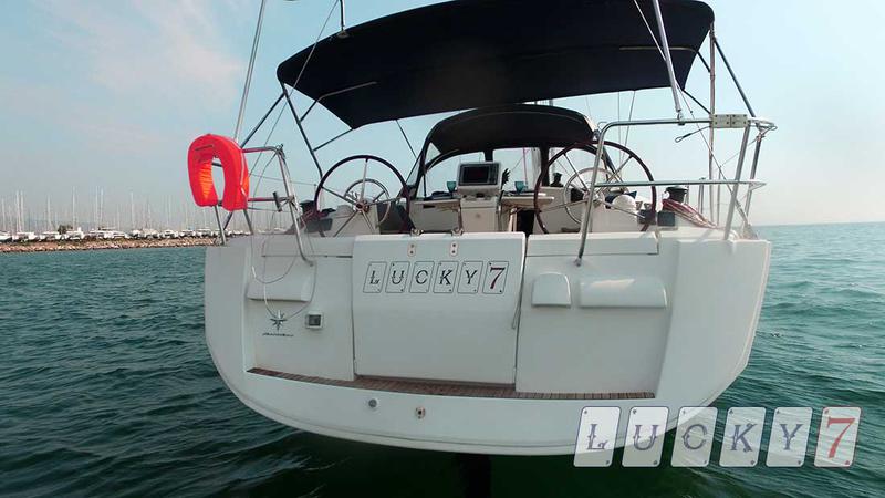Book yachts online - sailboat - Sun Odyssey 439 - Lucky 7 - Refit 2021 - rent
