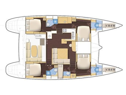 Book yachts online - catamaran - Lagoon 500 - The Full House - (A/C - Generator - Refit 2021) - rent