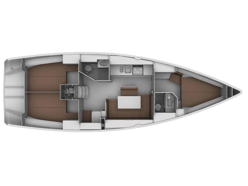 Book yachts online - sailboat - Bavaria Cruiser 40 - S/Y Klelia - rent