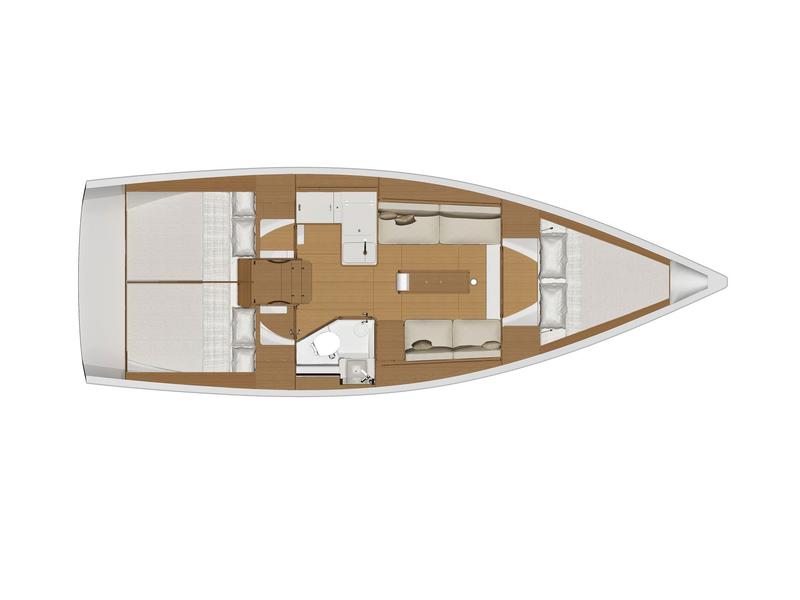 Book yachts online - sailboat - Dufour 360 Grand Large - Draco - rent