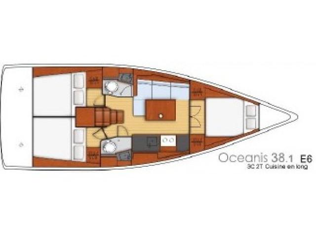 Book yachts online - sailboat - Oceanis 38.1 - Citrea - rent