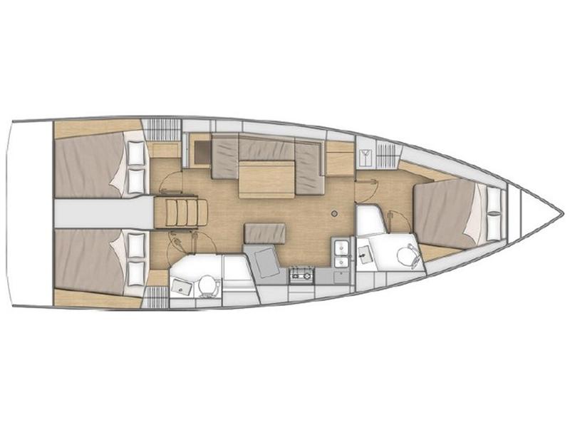 Book yachts online - sailboat - Oceanis 40.1 - Sali - rent