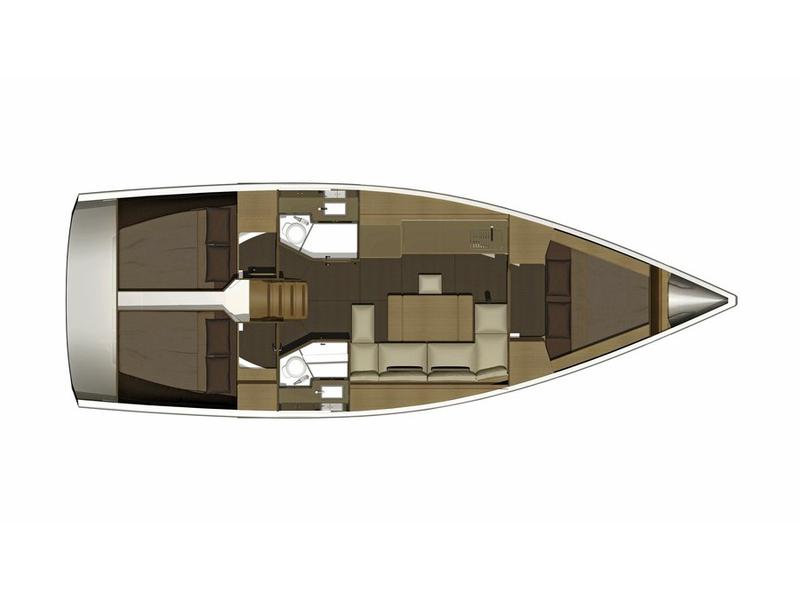 Book yachts online - sailboat - Dufour 382 Grand Large - Cetus - rent