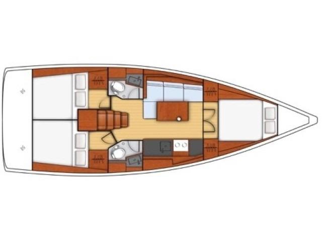 Book yachts online - sailboat - Oceanis 38.1 - Hydra - rent