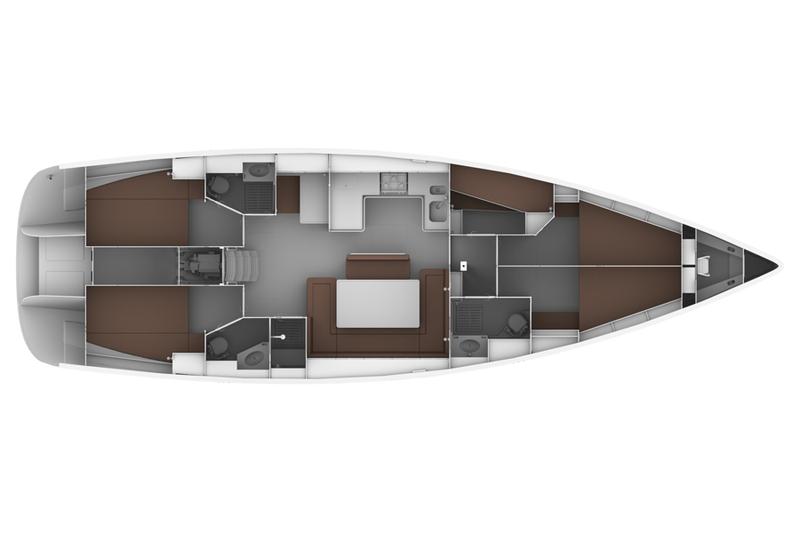 Book yachts online - sailboat - Bavaria 50 BT '12 - Veloce - rent