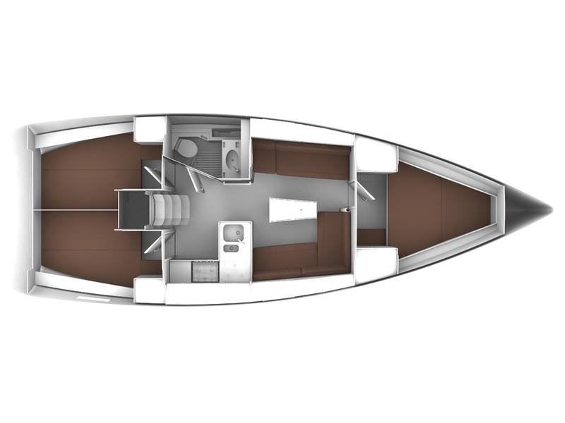 Book yachts online - sailboat - Bavaria 37 '15 - Typhon - rent