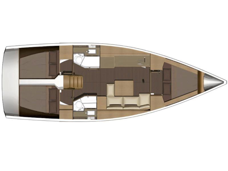 Book yachts online - sailboat - Dufour 382 - Wanderlust - rent