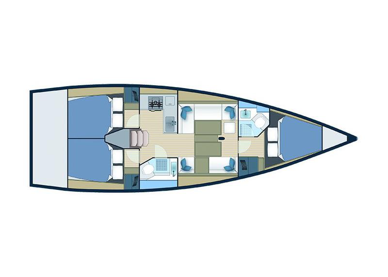 Book yachts online - sailboat - More 40 (sc) - Black Widow - rent