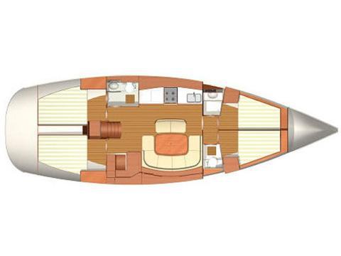 Book yachts online - sailboat - Dufour 455 Grand Large - Azzurra - rent