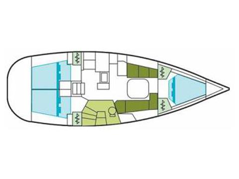 Book yachts online - sailboat - Beneteau Oceanis 37 - Acqu - rent