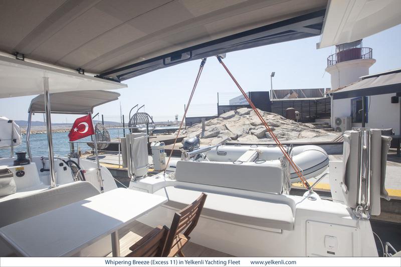 Book yachts online - catamaran - Excess 11 - Whispering Breeze - rent