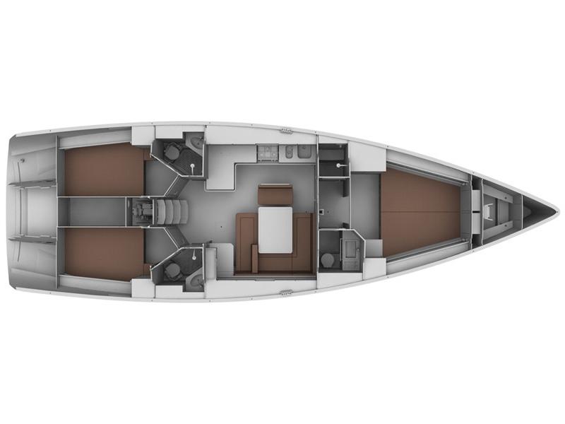Book yachts online - sailboat - Bavaria 45 Cruiser - iBulut - rent