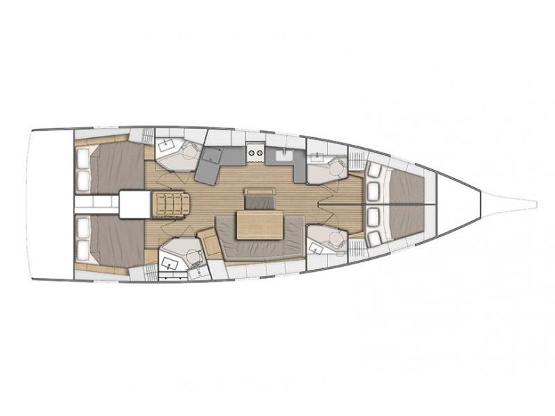 Book yachts online - sailboat - Oceanis 46.1 - Nefele - Comfort line - rent