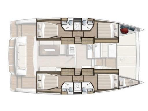 Book yachts online - catamaran - Bali 4.2 - Peppina - Premium line - rent