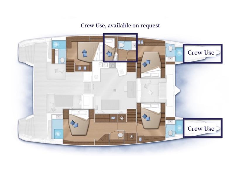 Book yachts online - catamaran - Lagoon 52F - SAILUXE - Fico - rent