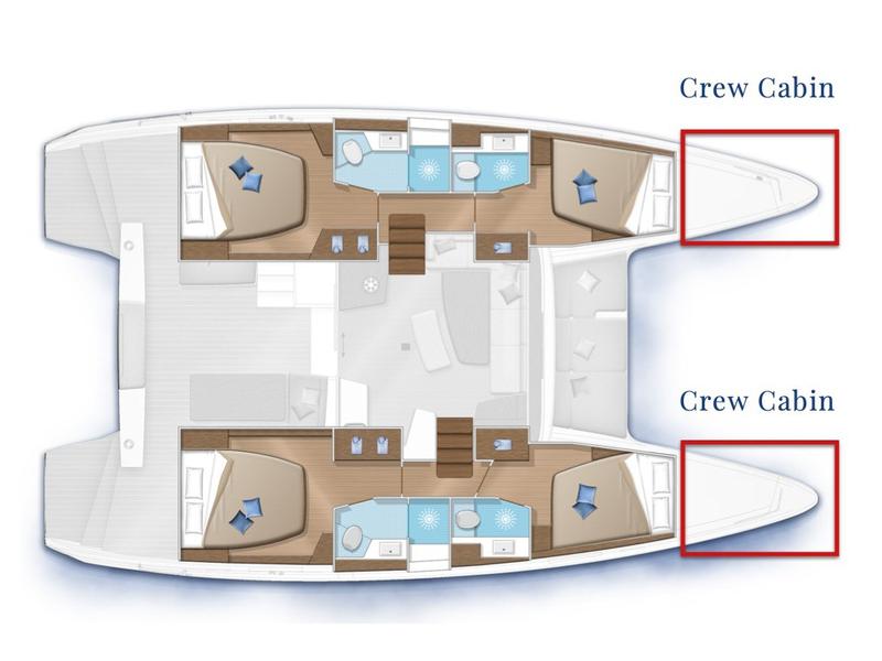 Book yachts online - catamaran - Lagoon 42 - Cucuncio - Comfort line - rent