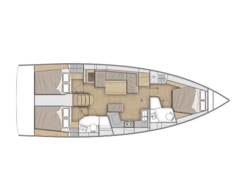 Book yachts online - sailboat - Oceanis 40.1 - Oneiros - Comfort line - rent