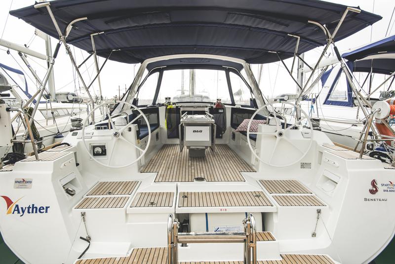 Book yachts online - sailboat - Oceanis 45 - Ayther - Standard line - rent