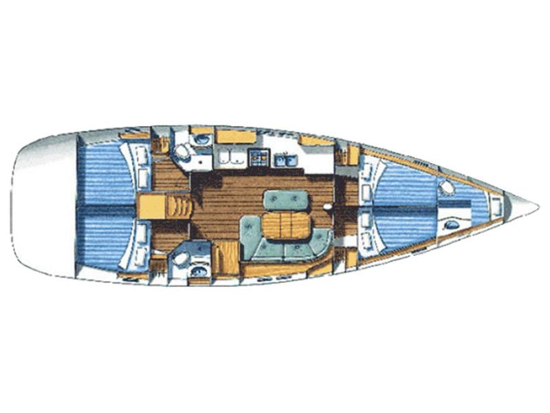 Book yachts online - sailboat - Oceanis 473 - Vori - rent