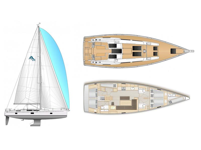 Book yachts online - sailboat - Hanse 508 - Andros - rent