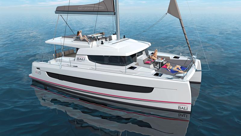 Book yachts online - catamaran - Bali 4.6 - Moderna - A/C, Generator, WM, Solar Panel, BBQ - rent