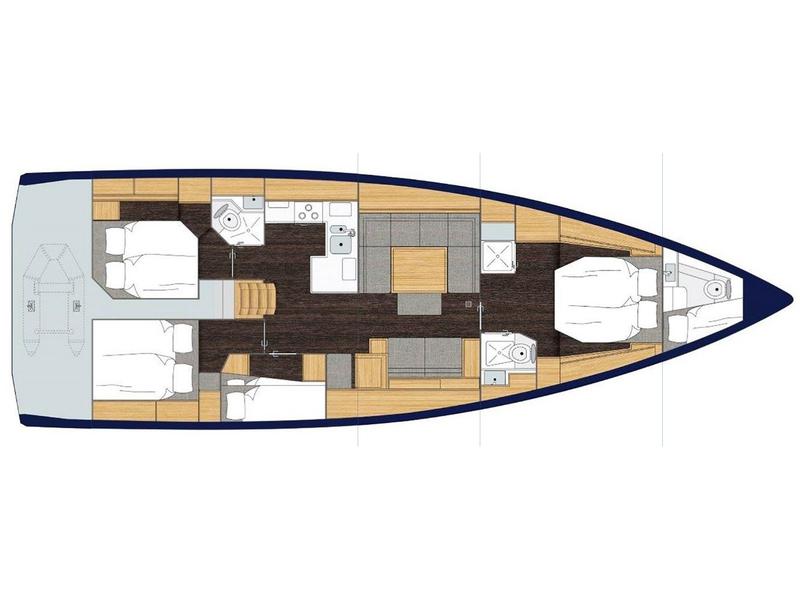 Book yachts online - sailboat - Bavaria C50 Style - Naltoya - rent