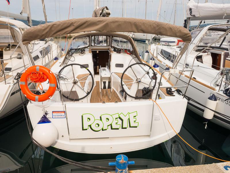 Book yachts online - sailboat - Sun Odyssey 349 - Popeye - rent